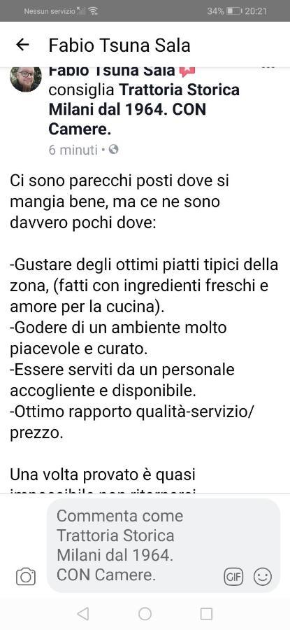 Trattoria Milani Ξενοδοχείο Lonato Εξωτερικό φωτογραφία